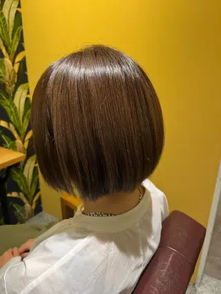 ショート カラー risa🐿️ 寒色系カラー🫧のヘアスタイル