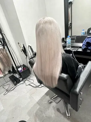 ロング カラー シシド ユウスケ Aceのヘアスタイル