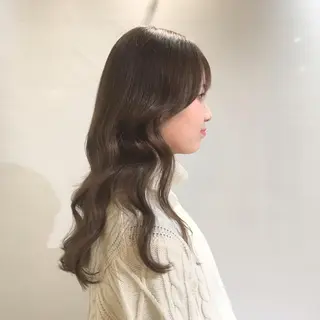 ロング カラー ヘアアレンジ As hair所属・柔らか垢抜けｶﾗｰと ｶｯﾄ🫧ASUKAのヘアスタイル