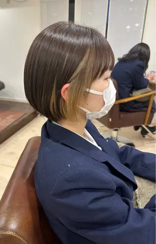 ショート カラー Hinata  ︎︎のヘアスタイル