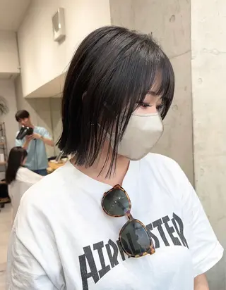 ショート ✨透明感カラー 恵比寿HAYATO✨のヘアスタイル