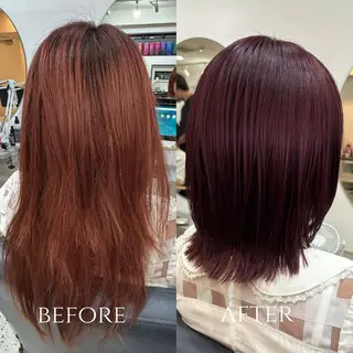 ミディアム memories銀座所属・ボブ/透明感カラー/ 艶髪/azumiのヘアスタイル