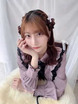 ロング かわいい盛れ🎀池袋 / みい♡のヘアスタイル