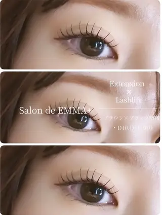 マツエク・マツパ EMMA plus．のマツエク・マツパデザイン