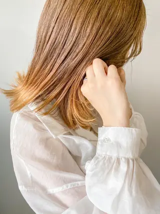 ミディアム カラー 栄・伏見 JOULE'Sのヘアスタイル