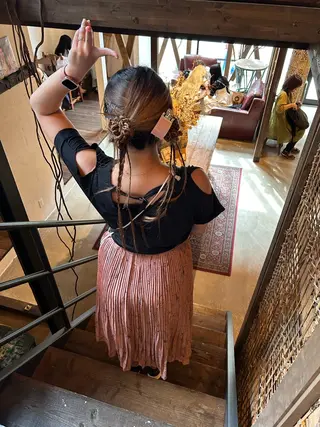 ロング ヘアアレンジ SHANTi 飯塚 ヘアセット/髪質改善のヘアスタイル