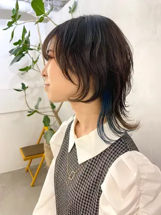 セミロング ✨Bobヘア🌱 インナー🌱Ami✨のヘアスタイル