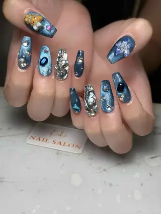 ネイル 💕鈴木ユリ パラジェル/オフ無料のネイルデザイン