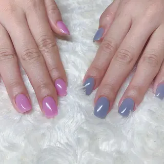 カラー ネイル Cozy_ ilumのネイルデザイン