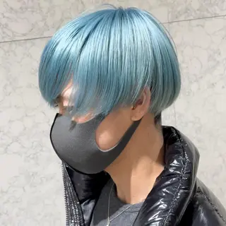 ショート カラー パーマ ヘアアレンジ メンズ キッズ ネイル マツエク・マツパ 髪質改善🇰🇷 レイヤーカット/梅田のヘアスタイル