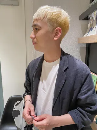 カラー メンズ 🍸nana/透明感 カラー/レイヤー✨のヘアスタイル