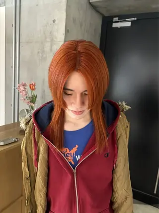 セミロング 中里　凜 /自由が丘のヘアスタイル