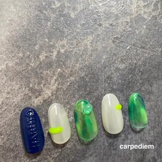 ネイル 城東区ネイルサロン carpediemのネイルデザイン