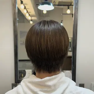 ショート メンズ カットカラーパーマ モデル🫧ﾐﾕｳ🫧の眉毛・アイブロウイメージ