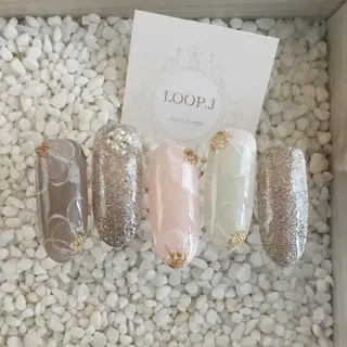 ネイル おおくぼ めぐみのネイルデザイン