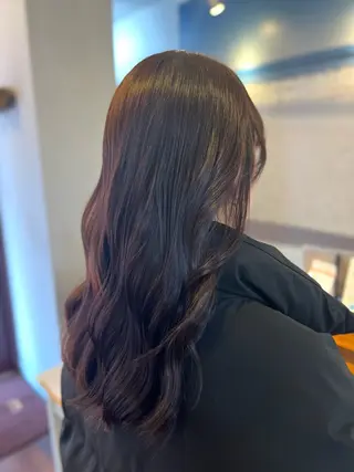 ミディアム カラー NAGISA 𝜗𝜚のヘアスタイル