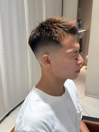 ショート LA.DONNAADDESSO所属・山中 翔平のヘアスタイル