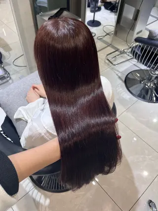 ロング カラー 韓国レイヤー×モテ髪 /MITSUKI🤍のヘアスタイル