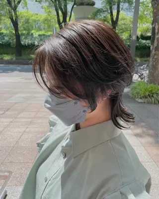 ショート メンズ 大石 陽菜のヘアスタイル