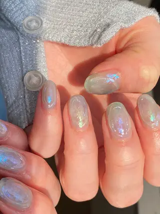 ネイル 草加ニュアンスネイル 🌚hersのネイルデザイン