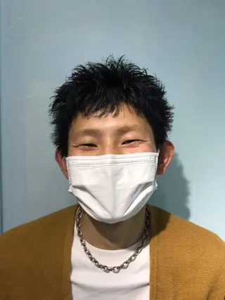 ショート カラー メンズ 🧸ミルクティー🧸 kousei🧸のヘアスタイル