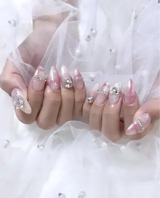 ネイル Hina 池袋 長だしチップ専門店のネイルデザイン