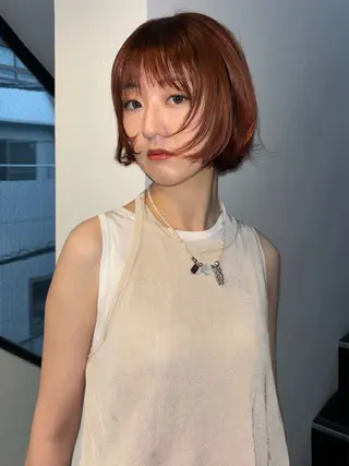 ショート カラー ファッションに 溶け込むstyleのヘアスタイル
