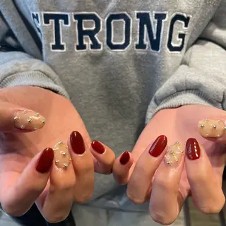 ネイル 🫧飛山琉桜/二条 ネイルアート/束感のマツエク・マツパデザイン