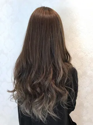 ロング カラー ヘアアレンジ ⭐️顔周りカット⭐️ 藤久のヘアスタイル