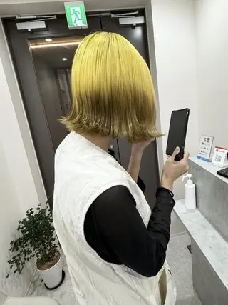 ミディアム カラー ✨【公式】 juhl.横浜✨のヘアスタイル