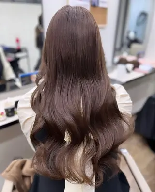 ロング カラー ヘアアレンジ 髪質改善/ TECHIのヘアスタイル