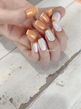 ネイル 北浦和 自爪育成ケアのネイルデザイン