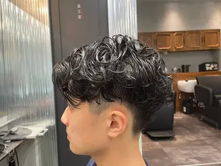 パーマ メンズ FM【エフエム】HAVANA所属・メンズパーマ特化型 🔥URITAのヘアスタイル