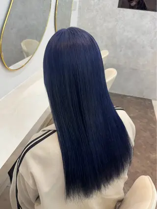 カラー ︎🌟YUYA/複雑 履歴/デザインカラーのヘアスタイル