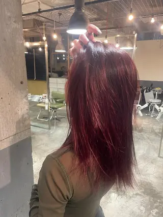 ミディアム カラー ショートカット募集中 /NAGISAのヘアスタイル