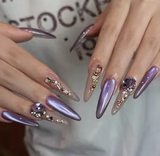 ネイル By moonネイル 🌷ワンホン/韓国風のネイルデザイン