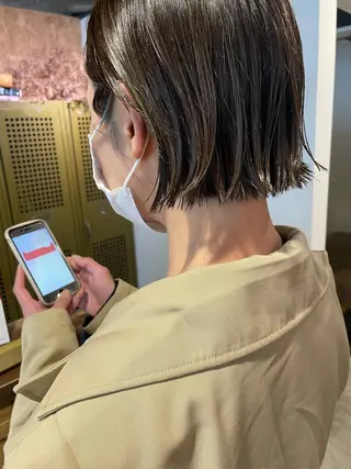 ショート さの あやねのヘアスタイル