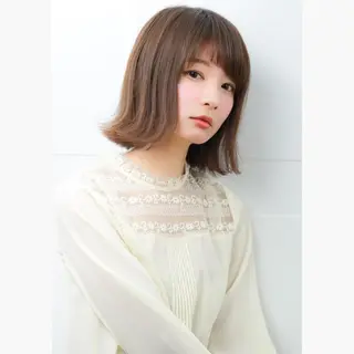 ミディアム 森 海のヘアスタイル