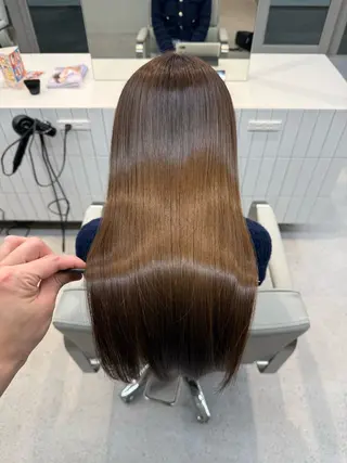 ロング 髪質改善美髪矯正 ┊ Noeのヘアスタイル