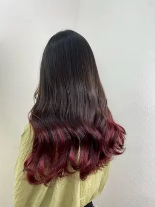カラー カット¥1100 / 𝙍𝙪𝙣𝙖⟡.のヘアスタイル