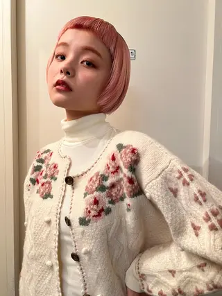 ショート マスダ ミウのヘアスタイル