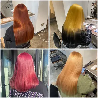 ロング カラー ムラ修正/ ハイトーン💖Riaのヘアスタイル