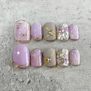 ネイル 東 千夏のネイルデザイン