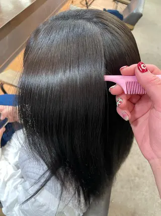 ロング レイヤー/デジパ SAKIのヘアスタイル