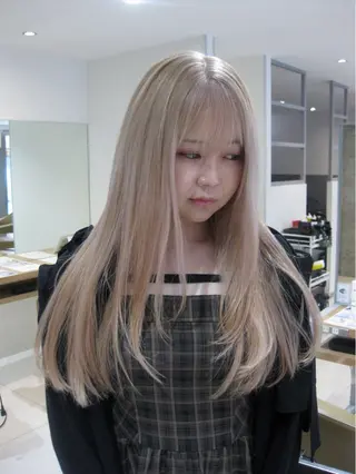 ロング カラー 🦖ミニボブ/ボブ /MOEKA🦕のヘアスタイル