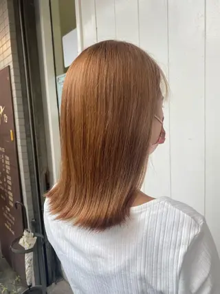 カラー 縮毛矯正/髪質改善/ ハイトーン/Makoのヘアスタイル