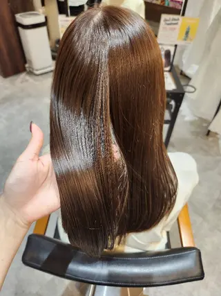 カラー OVAL hair はづきのヘアスタイル