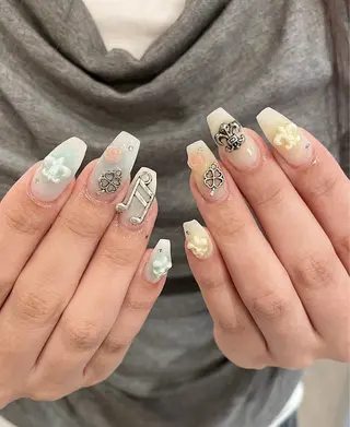 ネイル Ryunail所属・Ryu Nail NekoChanのネイルデザイン