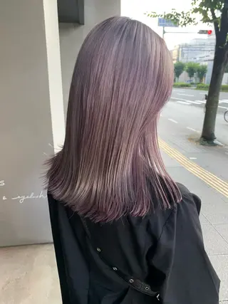 カラー 鍋島 平のヘアスタイル