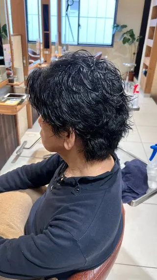 パーマ メンズ 新宿/メンズパーマ/ メンズ特化/和田瑞生のヘアスタイル